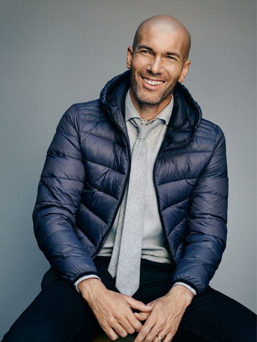 Zinedine Zidane for MANGO MAN Fall/Winter 2015 campaign