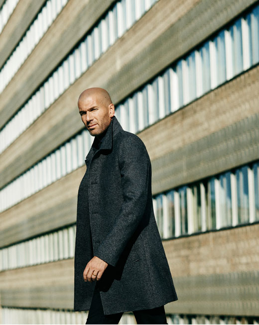 Zinedine Zidane For Mango Man Fallwinter 2015 Campaign