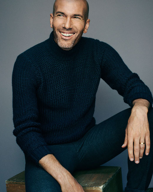 Zinedine Zidane for MANGO MAN Fall/Winter 2015 campaign