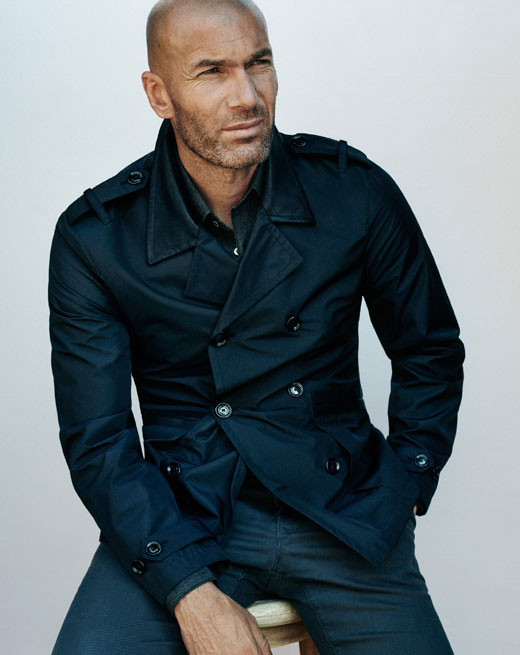 Zinedine Zidane for MANGO MAN Fall/Winter 2015 campaign