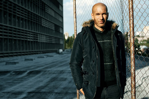 Zinedine Zidane for MANGO MAN Fall/Winter 2015 campaign