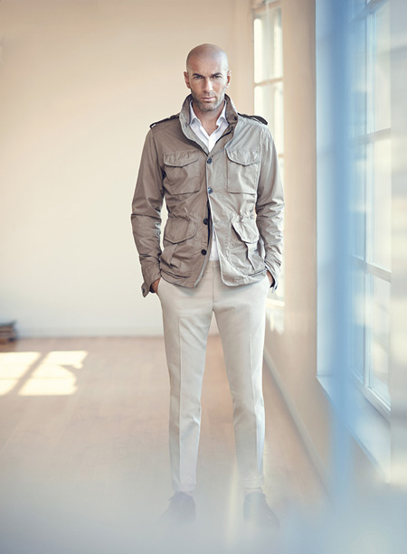 Zinedine Zidane For Mango The Face Of Mango Men