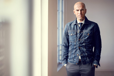 Zinedine Zidane for Mango - the face of Mango Men