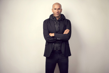 Zinedine Zidane for Mango - the face of Mango Men