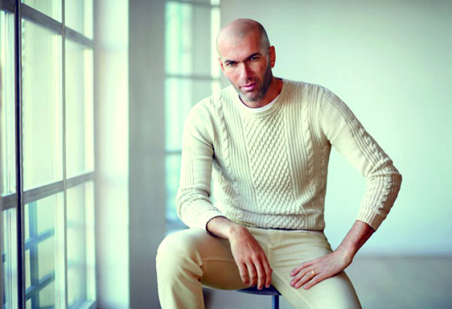 Zinedine Zidane is the winner in Most Stylish Men 2015 - Category Sport