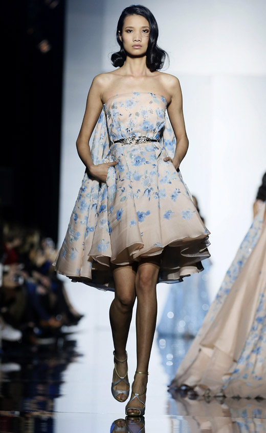 Zuhair Murad Spring-Summer 2015 Haute Couture collection at Paris FW