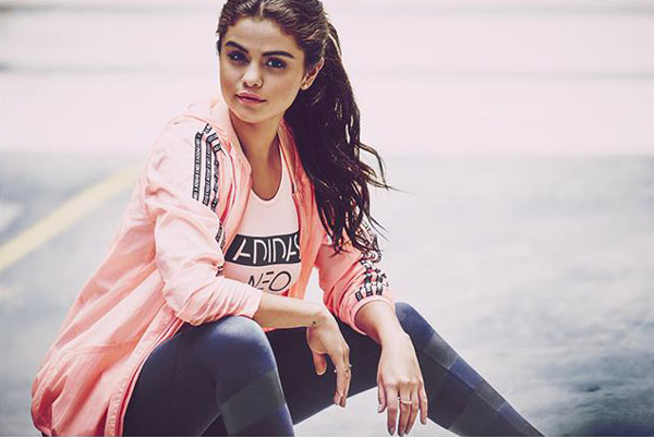 adidas neo Goes Sports Luxe With Selena Gomez's 2015 Autumn Collection