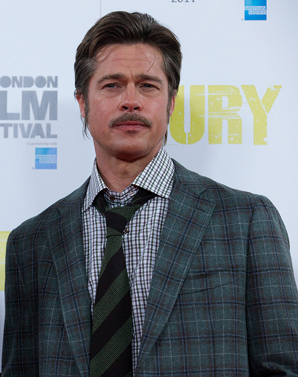 Brad Pitt's suiting style