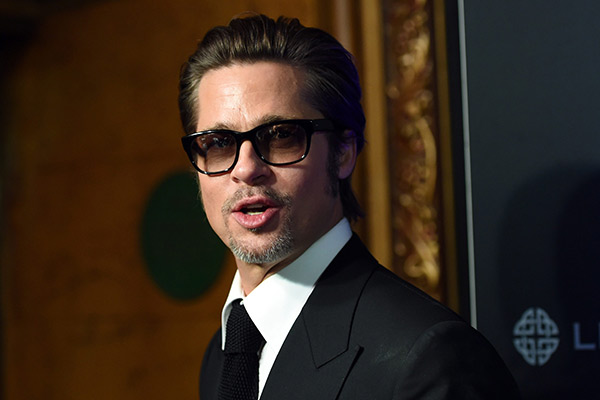 Brad Pitt's suiting style
