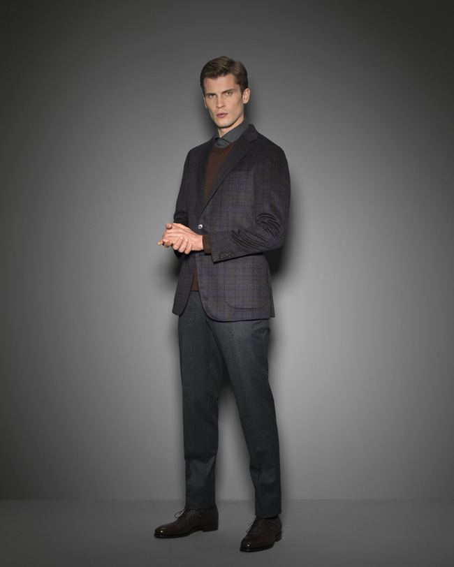 SCABAL Autumn/Winter 2016 men's suits collection