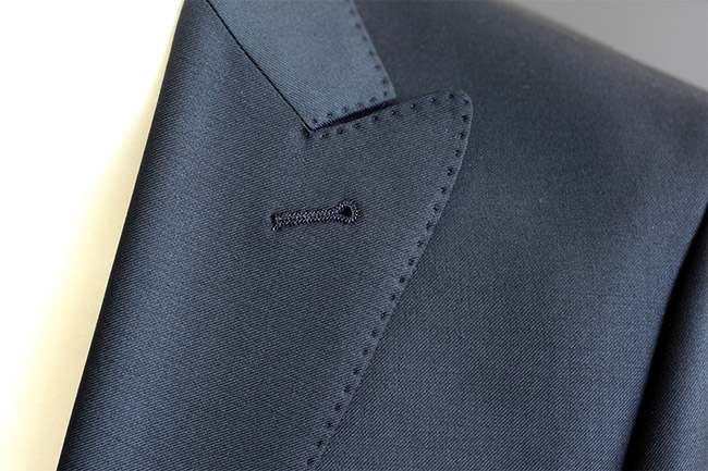 AMF Stitching on men's suits