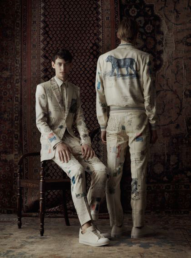 Alexander McQueen Spring/Summer 2017 collection - tailoring is the key