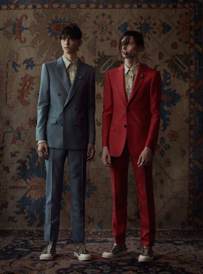 Alexander McQueen Spring/Summer 2017 collection - tailoring is the key