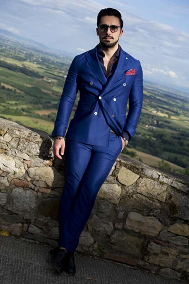 Andrea Neri menswear as exaltation of Tuscany beauty