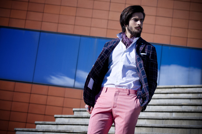 Andrea Neri menswear as exaltation of Tuscany beauty