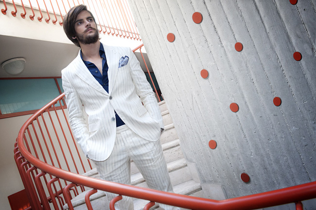 Andrea Neri menswear as exaltation of Tuscany beauty