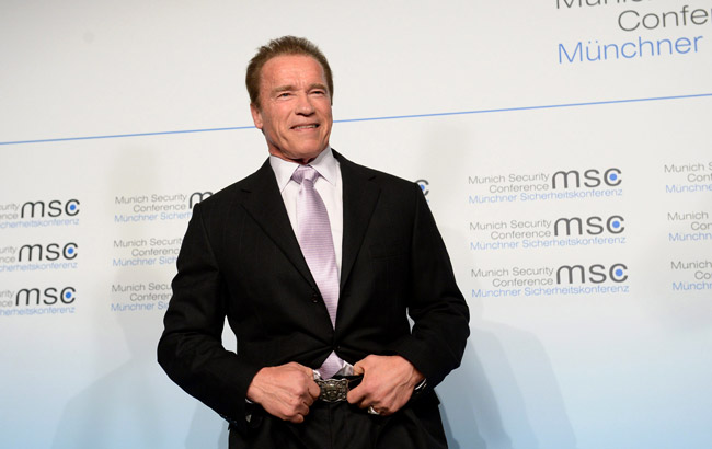 Arnold Schwarzenegger - the stylish Governator