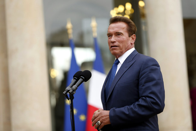 Arnold Schwarzenegger - the stylish Governator