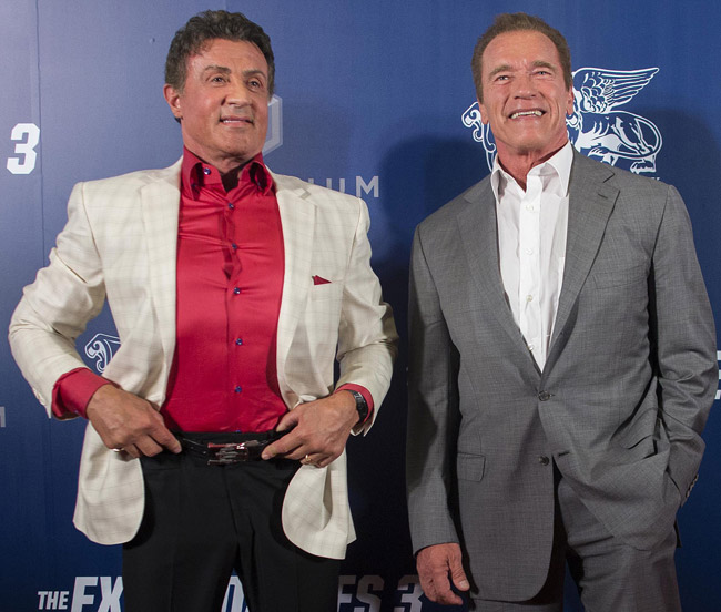 Arnold Schwarzenegger - the stylish Governator