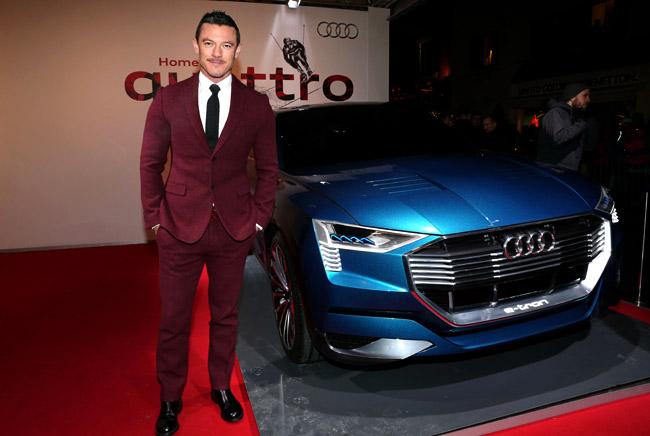 'Audi Night' in Kitzb?hel with Jason Statham and Luke Evans