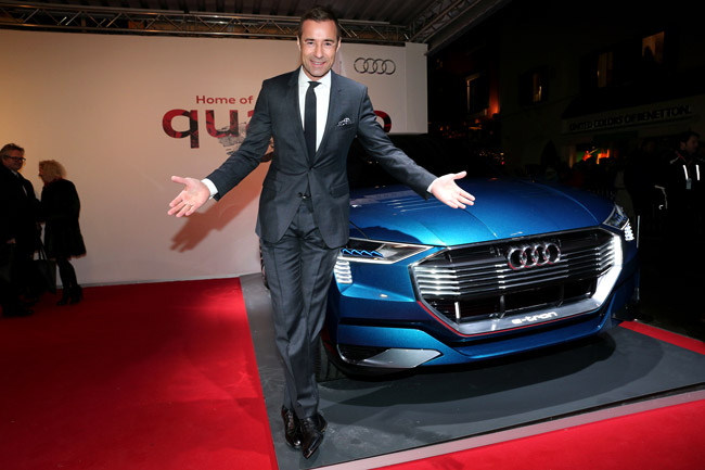 'Audi Night' in Kitzb?hel with Jason Statham and Luke Evans