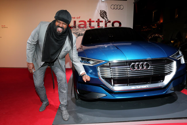 'Audi Night' in Kitzb?hel with Jason Statham and Luke Evans