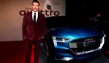 'Audi Night' in Kitzbühel with Jason Statham and Luke Evans