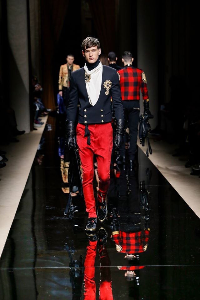 MEN+FASHION — BALMAIN Fall/Winter 2016 collection PARIS MENSWEAR