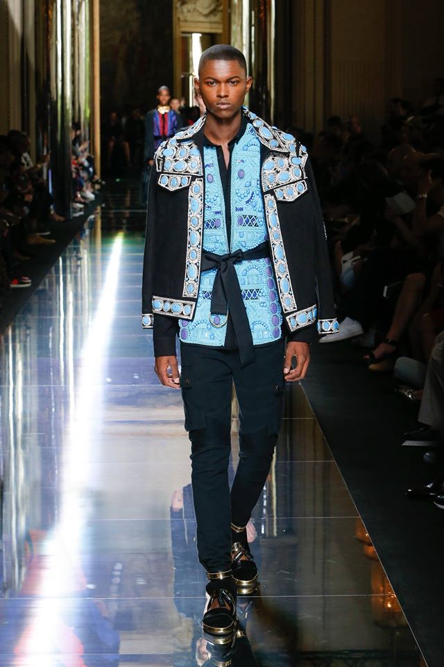 Balmain Homme Spring-Summer 2017 collection