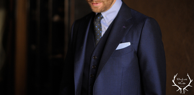 Custom suits and shirts by Beckett and Robb