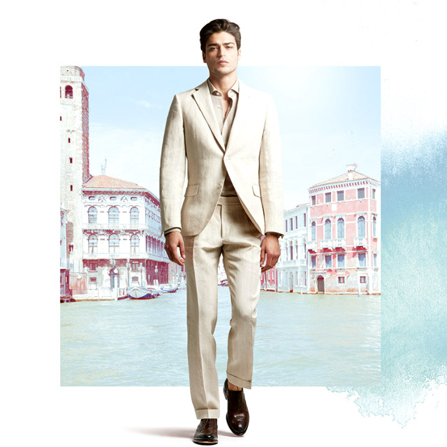 Belvest Spring-Summer 2016 men's suit collection