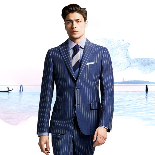 Belvest Spring-Summer 2016 men's suit collection