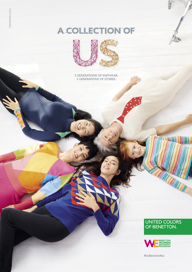 UNITED COLORS OF BENETTON: merging colours, blending identities