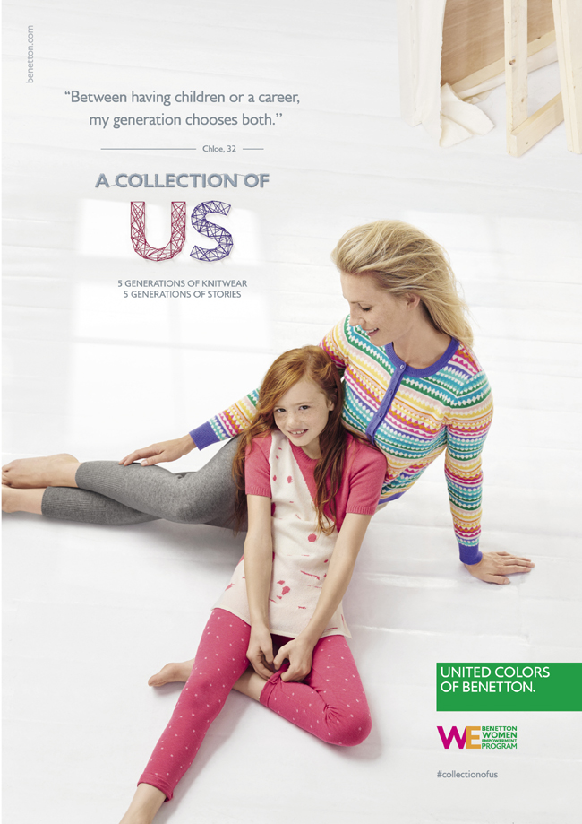 UNITED COLORS OF BENETTON: merging colours, blending identities