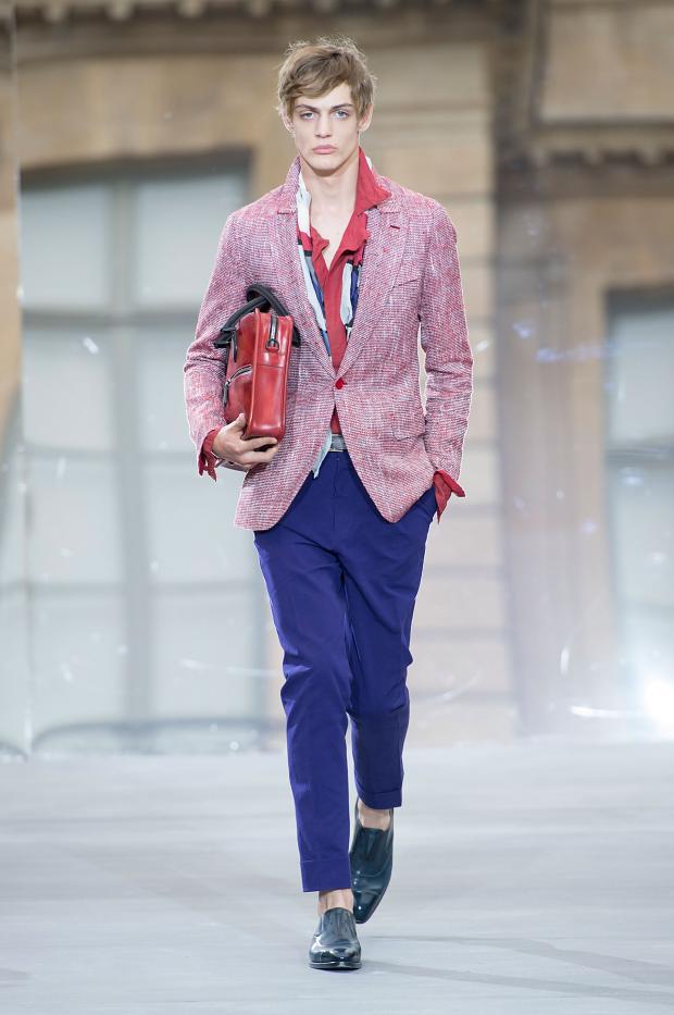 Explosion of colourful suits from Berluti Spring/Summer 2016