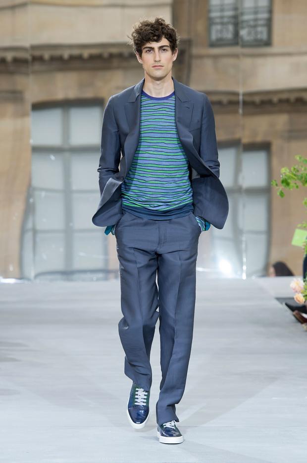 Explosion of colourful suits from Berluti Spring/Summer 2016