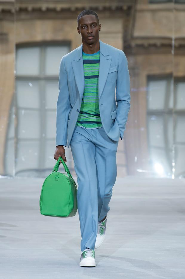 Explosion of colourful suits from Berluti Spring/Summer 2016