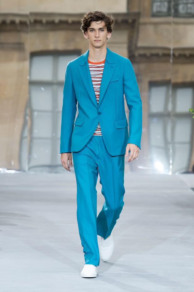 Explosion of colourful suits from Berluti Spring/Summer 2016