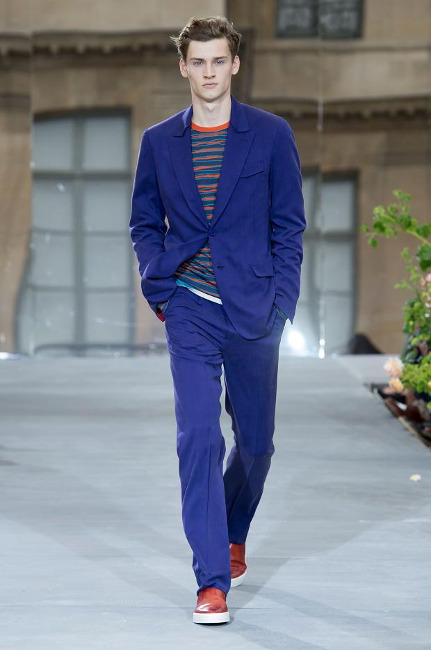 Explosion of colourful suits from Berluti Spring/Summer 2016