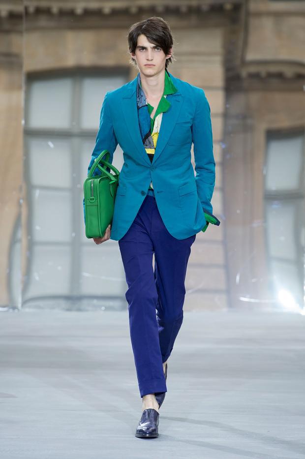 Explosion of colourful suits from Berluti Spring/Summer 2016