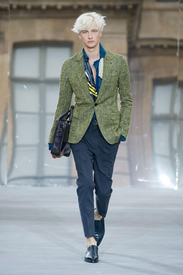 Explosion of colourful suits from Berluti Spring/Summer 2016