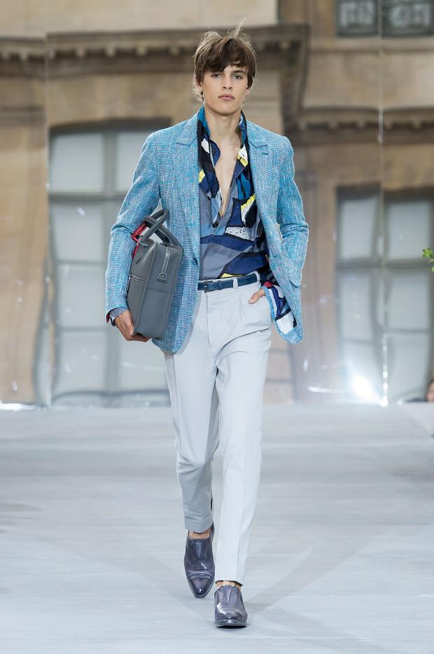 Explosion of colourful suits from Berluti Spring/Summer 2016