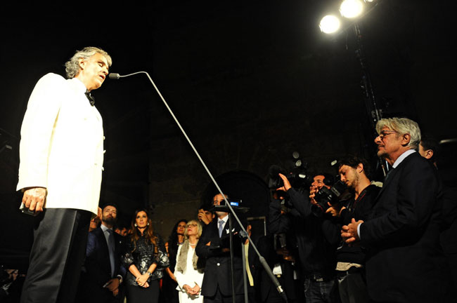 Celebrities' style: Andrea Bocelli