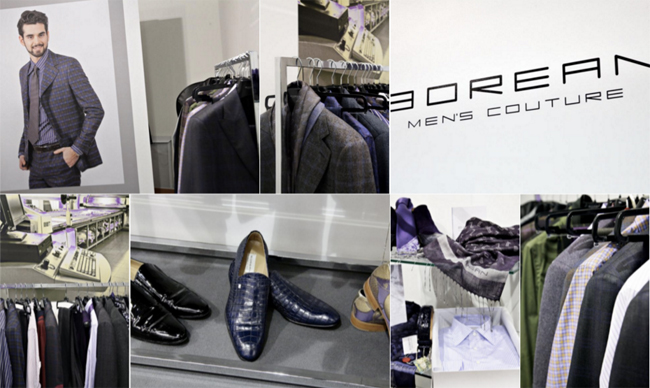 Borean Men's Couture - a result of a long research and design