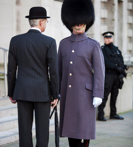 Menswear accessories: Bowler hat