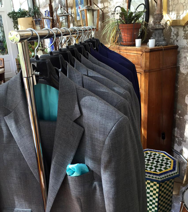 Made-to-order men's suits by Braid & Mackenzie