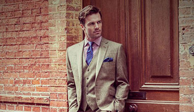 English tailor-made suits by Brook Taverner