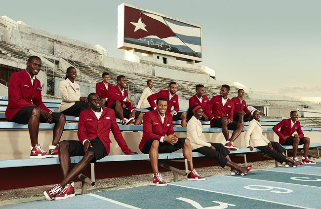 Christian Louboutin at the Rio Olympics