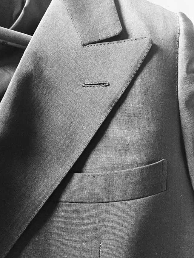 Tailored made suits by SARTORIA F. CARACENI
