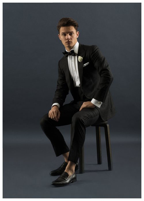 Individually tailored suits by Carl Nave